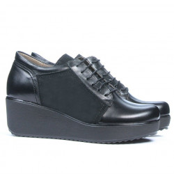 Scarpe casual donna 668 nero combinato