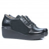 Scarpe casual donna 668 nero combinato