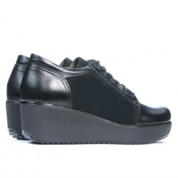 Scarpe casual donna 668 nero combinato