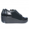 Scarpe casual donna 668 nero combinato