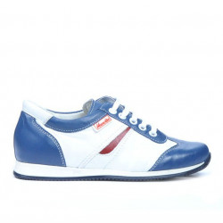 Scarpe bambini 136 indaco+bianco