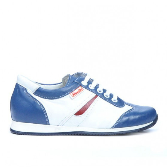 Scarpe bambini 136 indaco+bianco