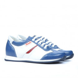Scarpe bambini 136 indaco+bianco