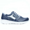 Scarpe sportive adolescenti 397 indaco+bianco
