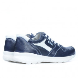 Scarpe sportive adolescenti 397 indaco+bianco