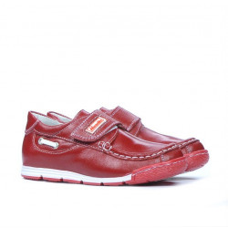 Scarpe per bambini piccoli 01c rosse