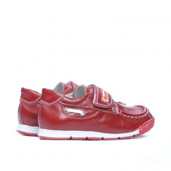Scarpe per bambini piccoli 01c rosse