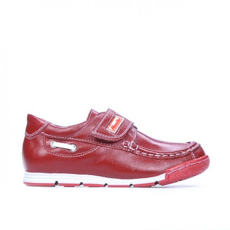 Scarpe per bambini piccoli 01c rosse