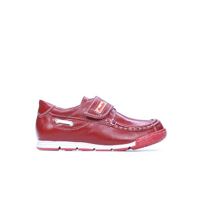 Scarpe per bambini piccoli 01c rosse