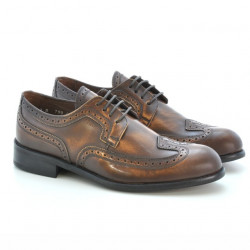 Scarpe eleganti uomo 799 a marrone