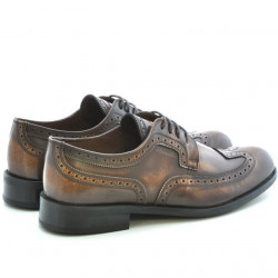 Scarpe eleganti uomo 799 a marrone