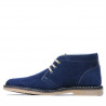 Stivaletti uomo 7300 indaco velour