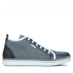 Stivaletti uomo 480 grigio combinato