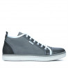 Stivaletti uomo 480 grigio combinato