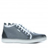 Stivaletti uomo 480 grigio combinato