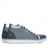Stivaletti uomo 480 grigio combinato