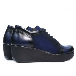 Scarpe casual donna 668 indaco combinato