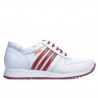 Scarpe sportive donna 665 bianco+rosso