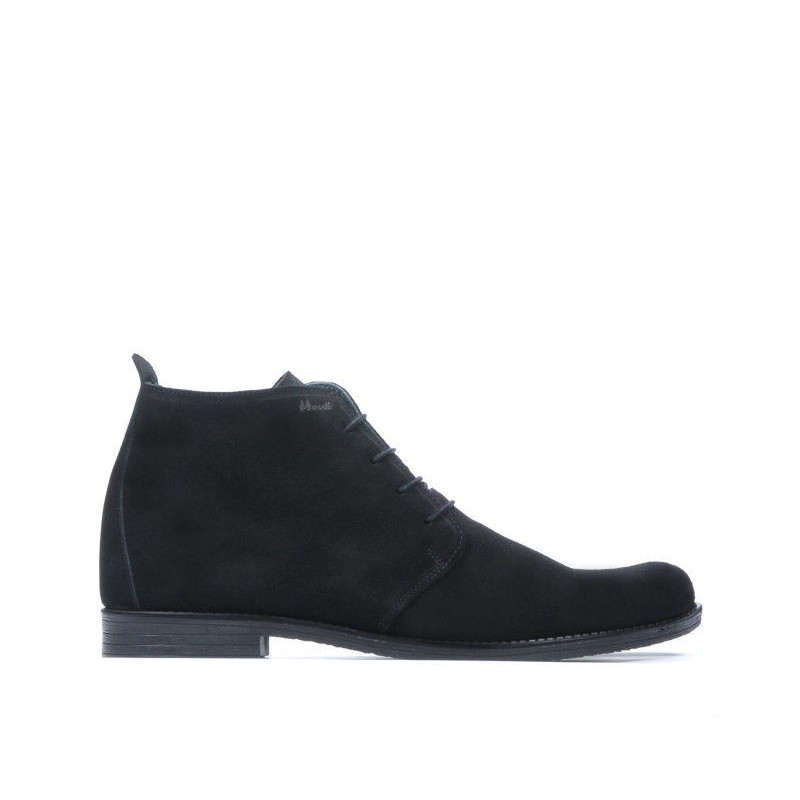 Stivaletti uomo 412 nero camoscio