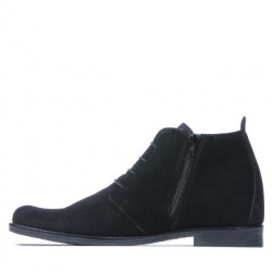 Stivaletti uomo 412 nero camoscio