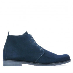 Stivaletti uomo 412 indaco velour
