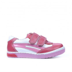 Scarpe bimbo 16c rosa+bianco