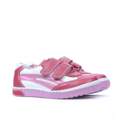 Scarpe bimbo 16c rosa+bianco