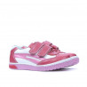 Scarpe bimbo 16c rosa+bianco