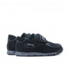 Scarpe per bambini piccoli 01c velluto nero