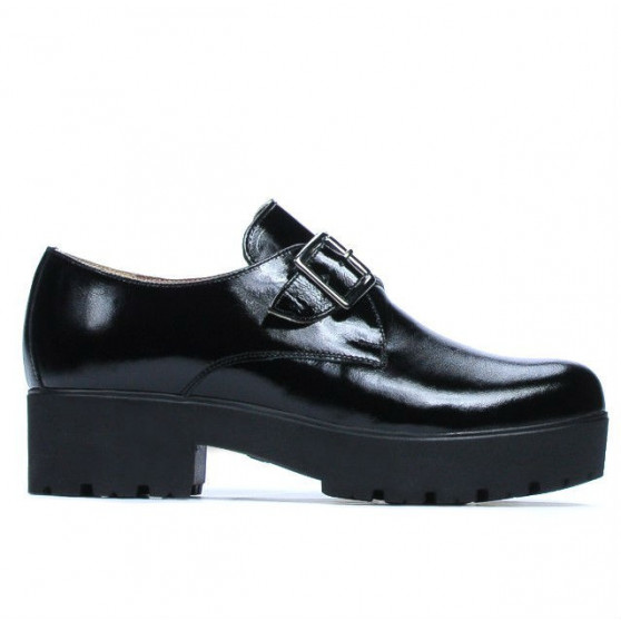 Scarpe casual donna 670 vernice nera