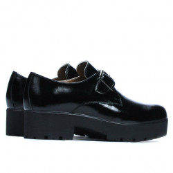 Scarpe casual donna 670 vernice nera