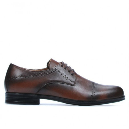 Scarpe eleganti adolescenti 396 a marrone