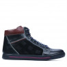 Stivali uomo 467 indaco+bordeaux