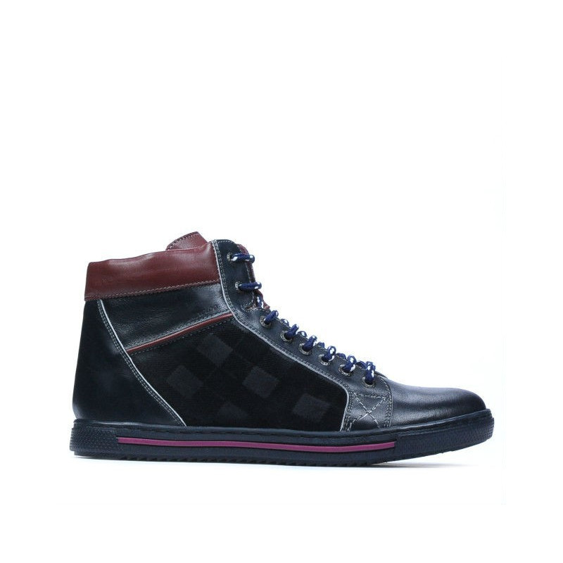 Stivali uomo 467 indaco+bordeaux