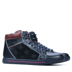 Stivali uomo 467 indaco+bordeaux