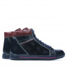 Stivali uomo 467 indaco+bordeaux