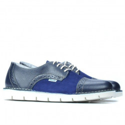 Scarpe casual donna 7001 indaco combinato