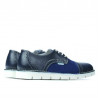 Scarpe casual donna 7001 indaco combinato