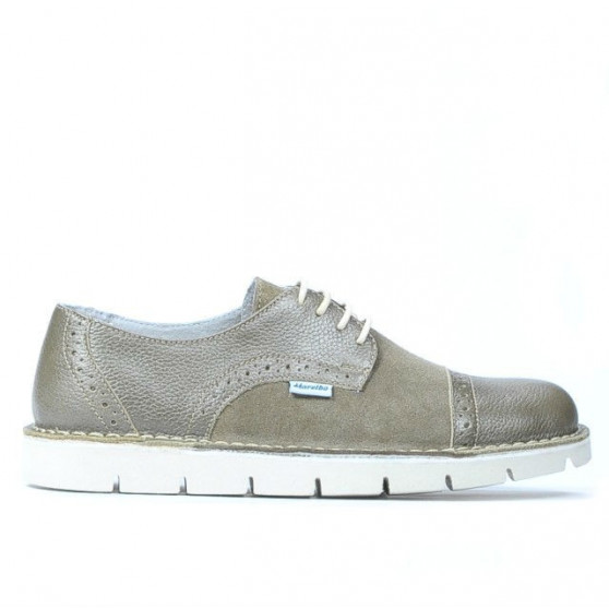 Scarpe casual donna 7001 sabbia combinata