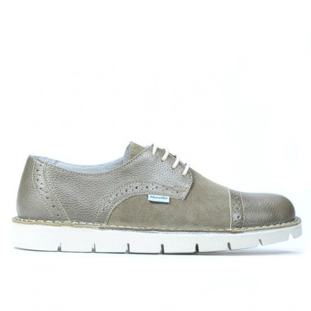 Scarpe casual donna 7001 sabbia combinata