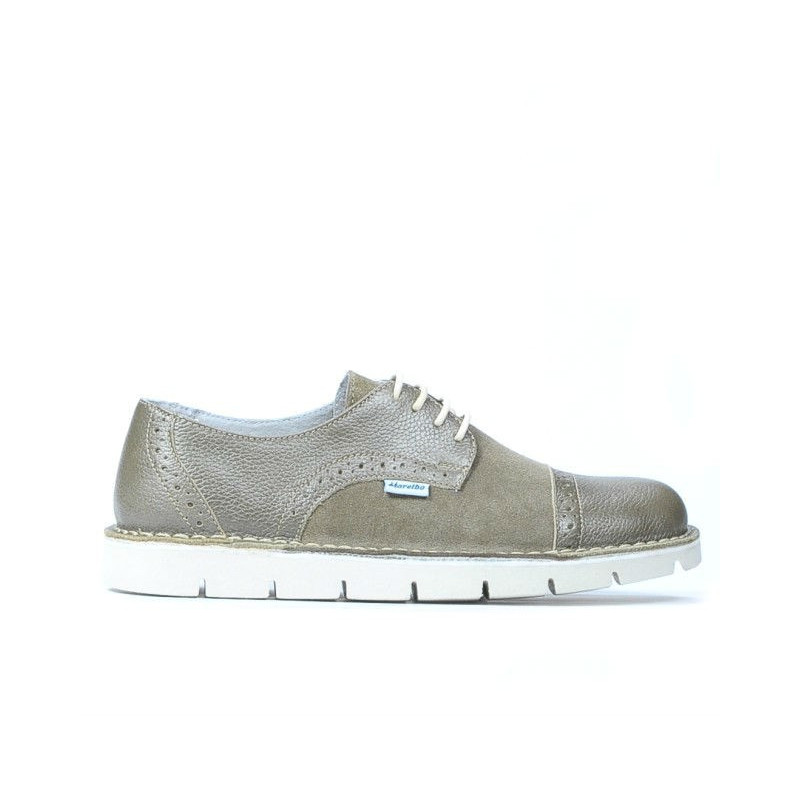 Scarpe casual donna 7001 sabbia combinata