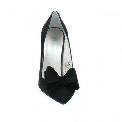 Scarpe eleganti donna 1252 nero antilope