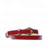 Cintura donna 04m lacca rossa