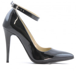 Scarpe eleganti donna 1247 vernice petrolio madreperla