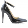 Scarpe eleganti donna 1247 vernice petrolio madreperla