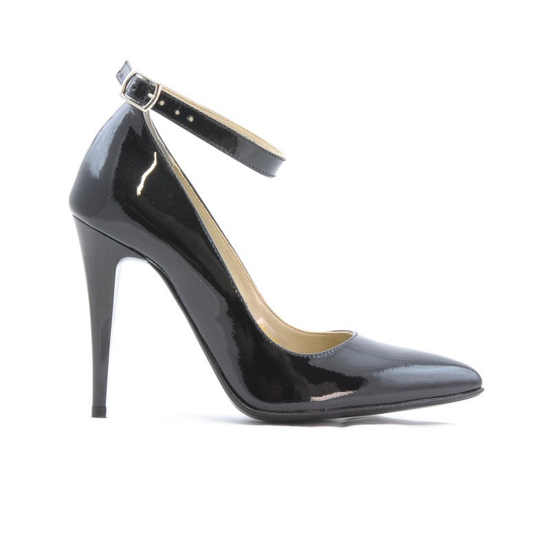 Scarpe eleganti donna 1247 vernice petrolio madreperla