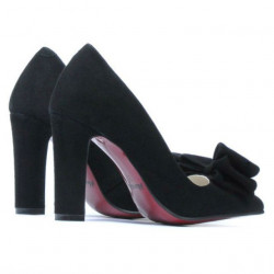 Scarpe eleganti donna 1252 nero antilope