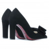 Scarpe eleganti donna 1252 nero antilope
