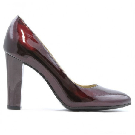 Scarpe eleganti donna 1214 vernice bordeaux01