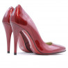 Scarpe eleganti donna 1241 vernice bordeaux